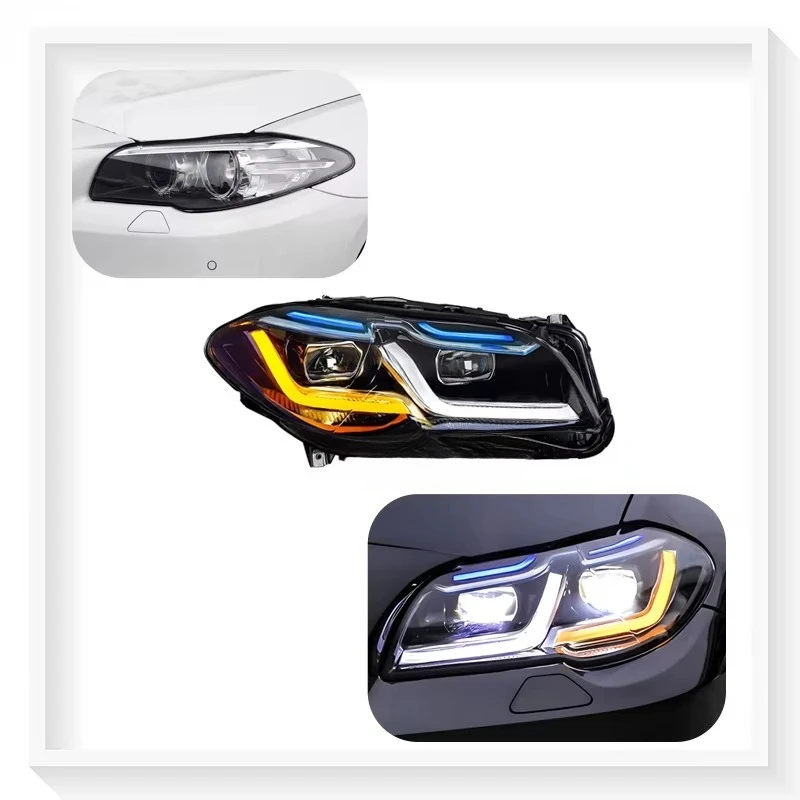 

For BMW 5 Series F10 F18 2011-2017 Upgrade G38 Style High Quality Full LED Headlight 520 525 530 535i Headlight Plug and Play