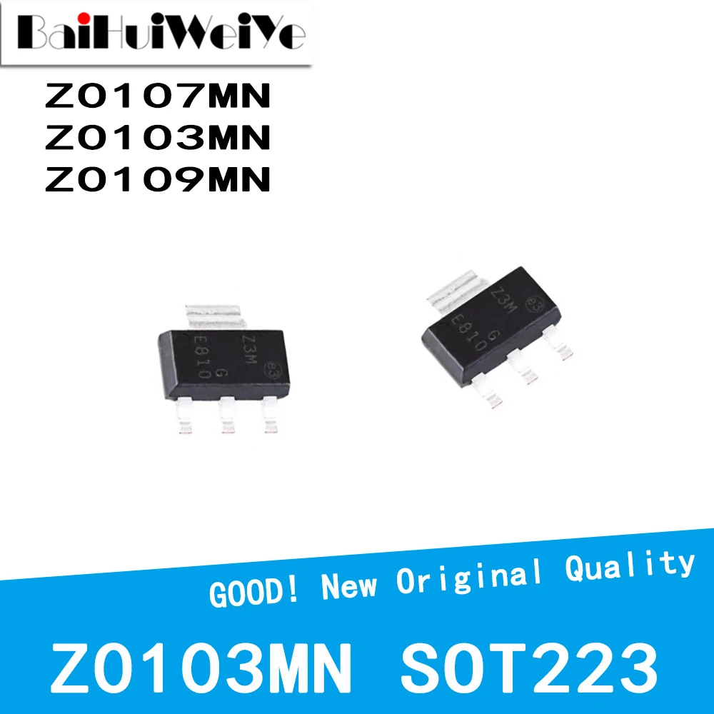 10PCS/LOT Z0107MN Z0103MN Z0109MN 07M 03M 09M Z7M Z3M Z9M Triac Thyristor SOT223 New Good Quality Chipset