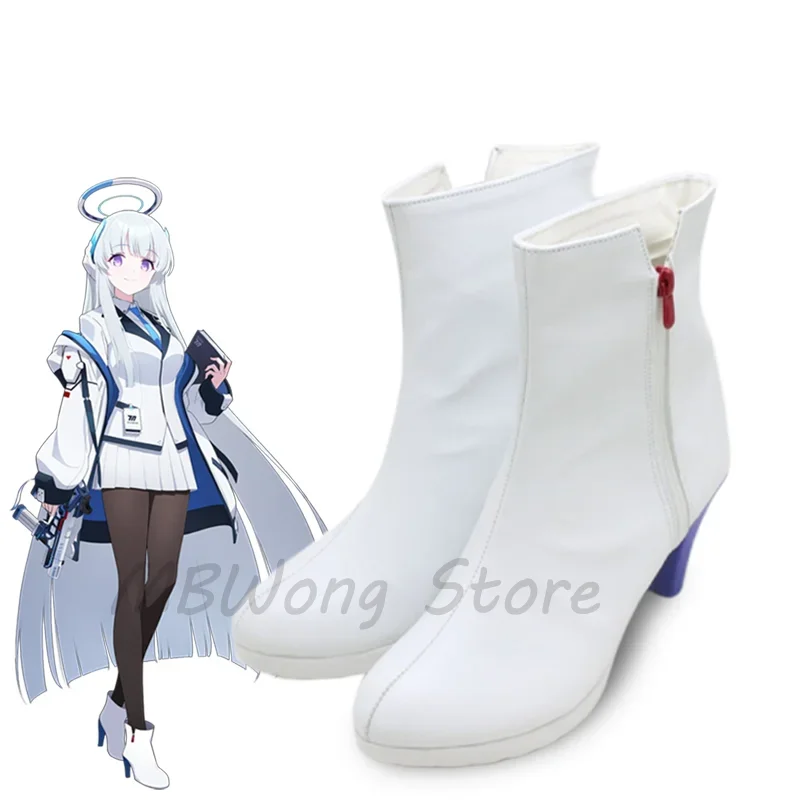 

FC6Game Blue Archive Ushio Noa Cosplay Shoes Boot Anime Role Play Halloween Carnival Christmas Party Outfit Props Custom Ma@FC8！