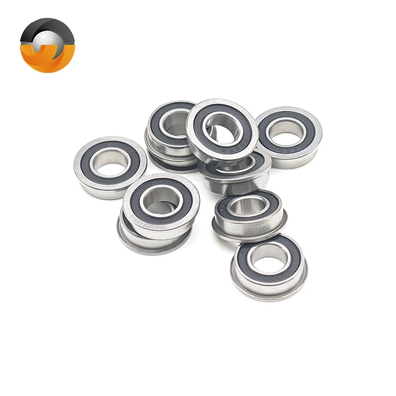 보어 3mm 4mm 5mm 8mm 베어링 ABEC-7 플랜지형 미니어처 볼 베어링 F623 F684 F688 F605 F625 F695 F698 -2RS (보론 3D 프린터용)