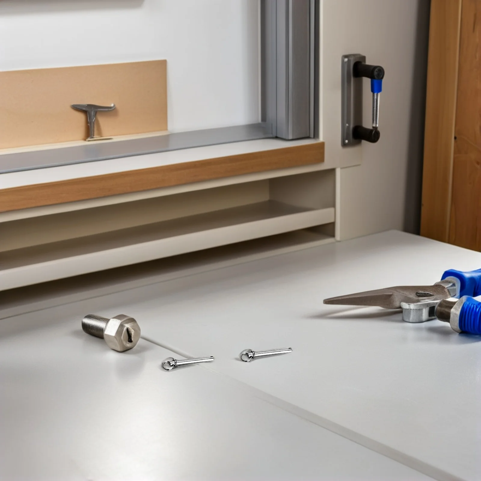 10Sets Folding Fan Shaft Rivets Nuts Strong Metal Fasteners Hand Fan Repairing Kit Durable Replacement Accessories