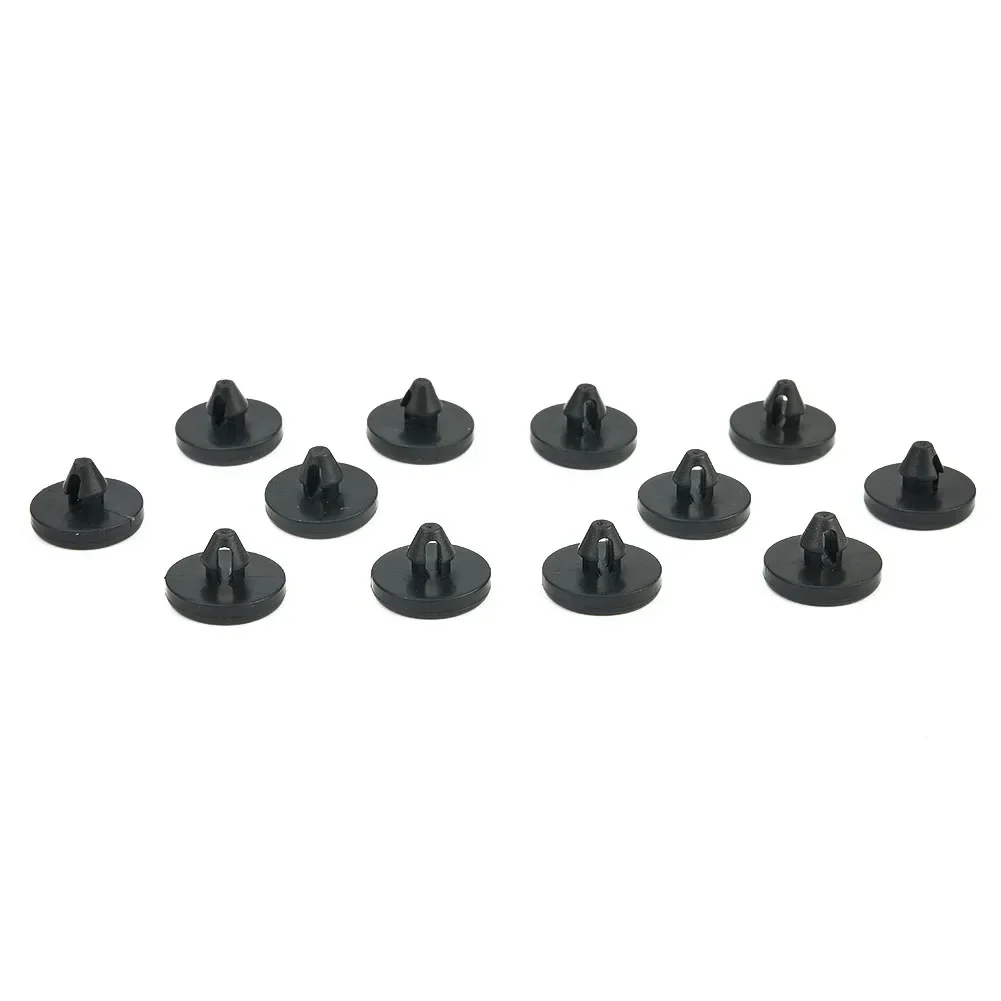 12pcs Brake Switch Stopper Brake Pedal Pad Lights Switch Limiter 90541-06036 Black Rubber For Toyota Hiace 2005-2015 Accessories