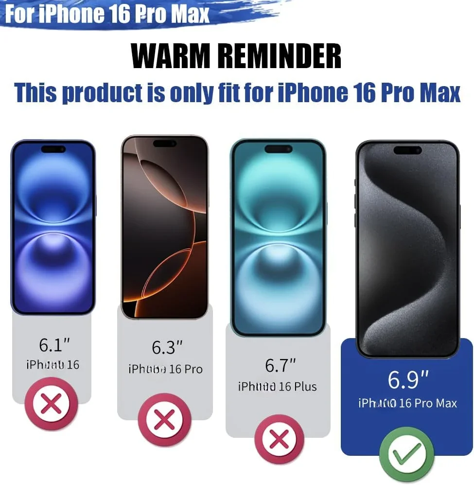 Slim Battery Charger Case for iPhone 16 Pro Max Charging Cover Extended Battery Portable Power Bank funda bateria Power Cases