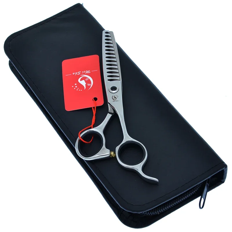 Meisha 5,75 Zoll Friseurschere, professionelle Ausführung, 8/12/14/18 Zähne, Ausdünnungsschere für Friseursalons, Styling-Schere, A0160A – Detail 9