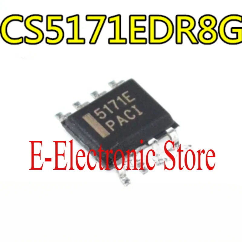 10PCS/LOT   5171E CS5171 CS5171EDR8G SOP8 2.4 A SWITCHING REGULATOR, 310 KHz SWITCHING FREQ-MAX, PDSO8, LEAD FREE, SOIC-8