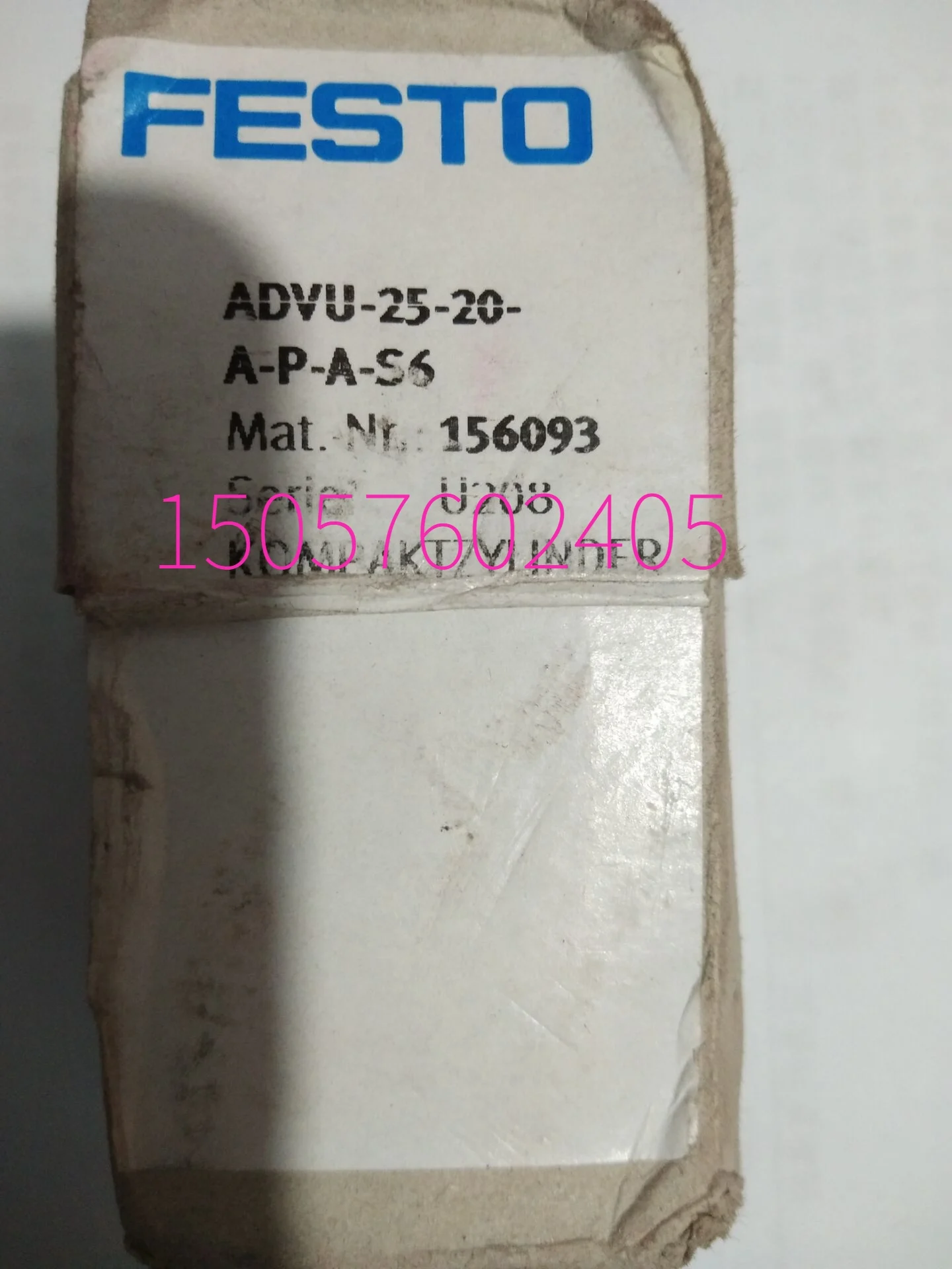 Festo Compact Cylinder ADVU-25- 20-A-P-A-S6 156093 Stock