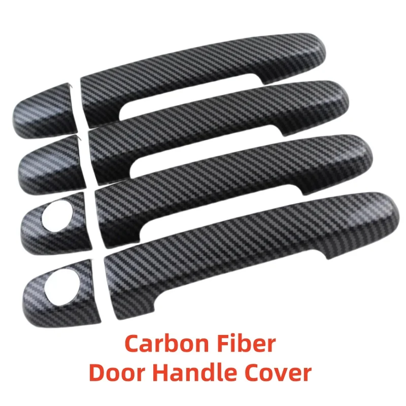 سيارة ABS كروم اكسسوارات مقبض الباب يغطي معجون الكسوة نمط لتويوتا كلوغر هايلاندر 1998 1999 2000 2001 2002 2003 2005