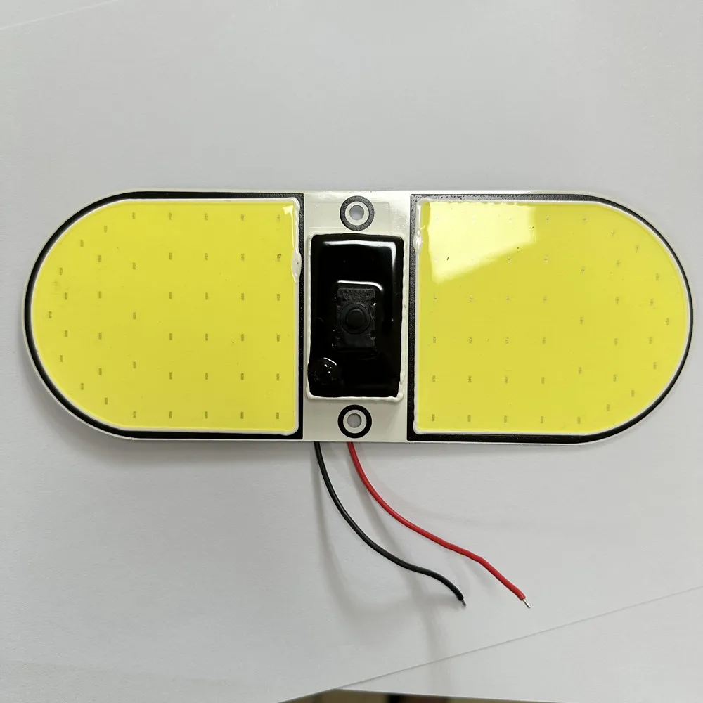 12V-24V Universal Car Van Oval Compartment Interior Light Led Cab Cob Reading Light 20CM Reading Light FOR CAR ACCESSORIES