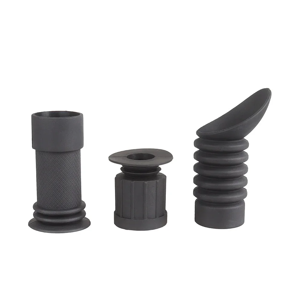 Protector ocular para Rifle táctico, cubierta de goma de retroceso, cubierta de lente de mira de goma para telescopio de alcance de Rifle Airsoft