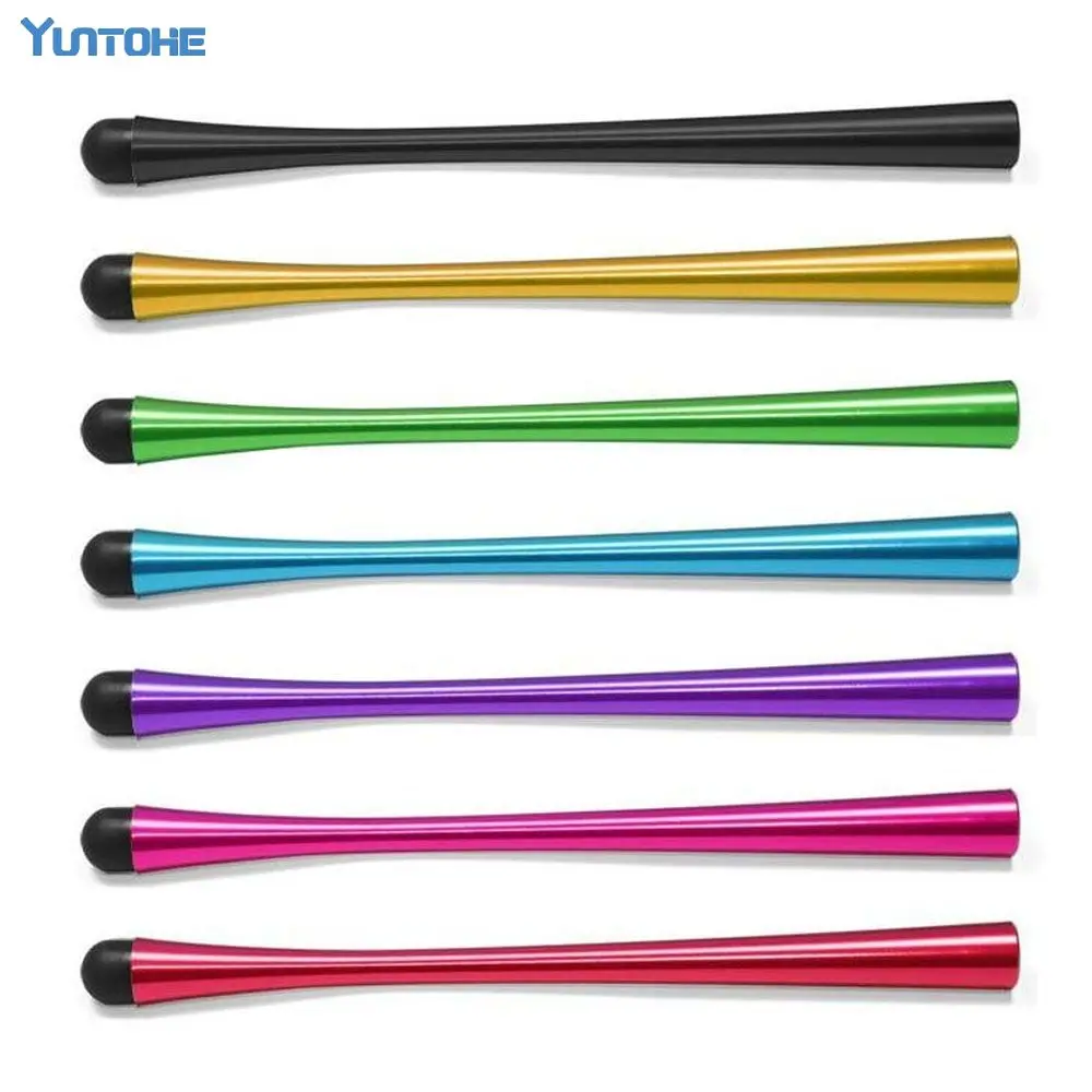 300pcs/lot Wholesale High Quality Metal Waistline All Tablet Touch-precision Capacitive Stylus Pen Touch Pen Universal