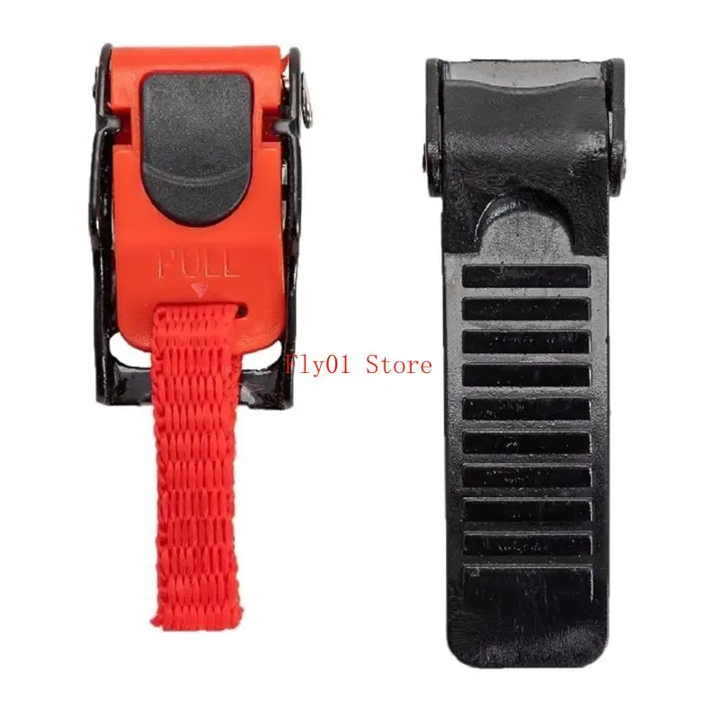 

ATV Bike Helmet Clip Chin Strap Quick Release Pull Buckle Universal Fit Helmet