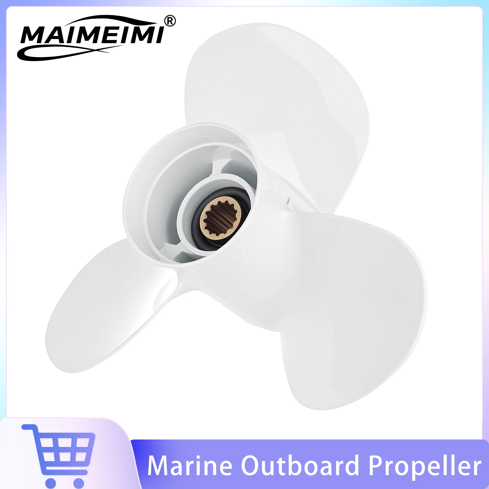 Marine Propeller 633-45945-02-EL11 1/8X13-G For Yamaha 40~60 HP Outboard Motor Outboard Propeller Boat Aluminum Alloy Screw