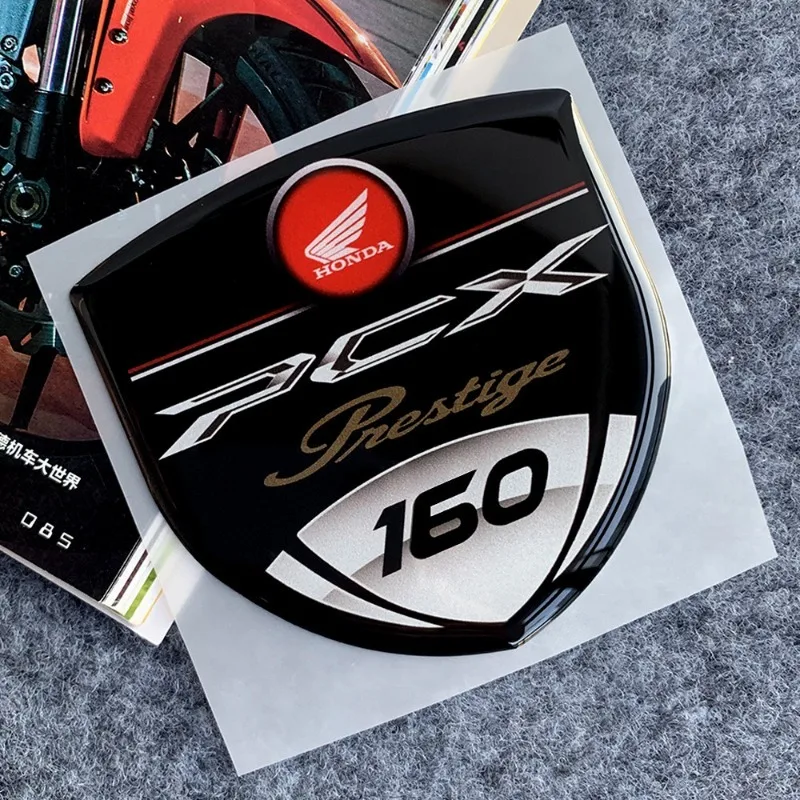 

Honda Motorcycle Body Modification Stickers Reflective PVC Epoxy Anti-Scald Tank Pad Metal Aluminum Front Fairing Decals