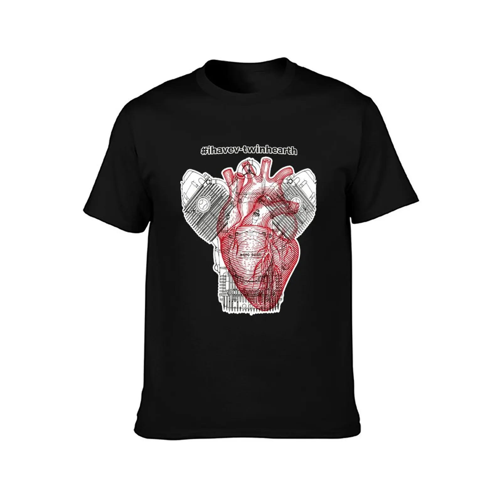 Ho un cuore bicilindrico 2 T-Shirt graphic t shirts shirts graphic tee tees mens t shirts