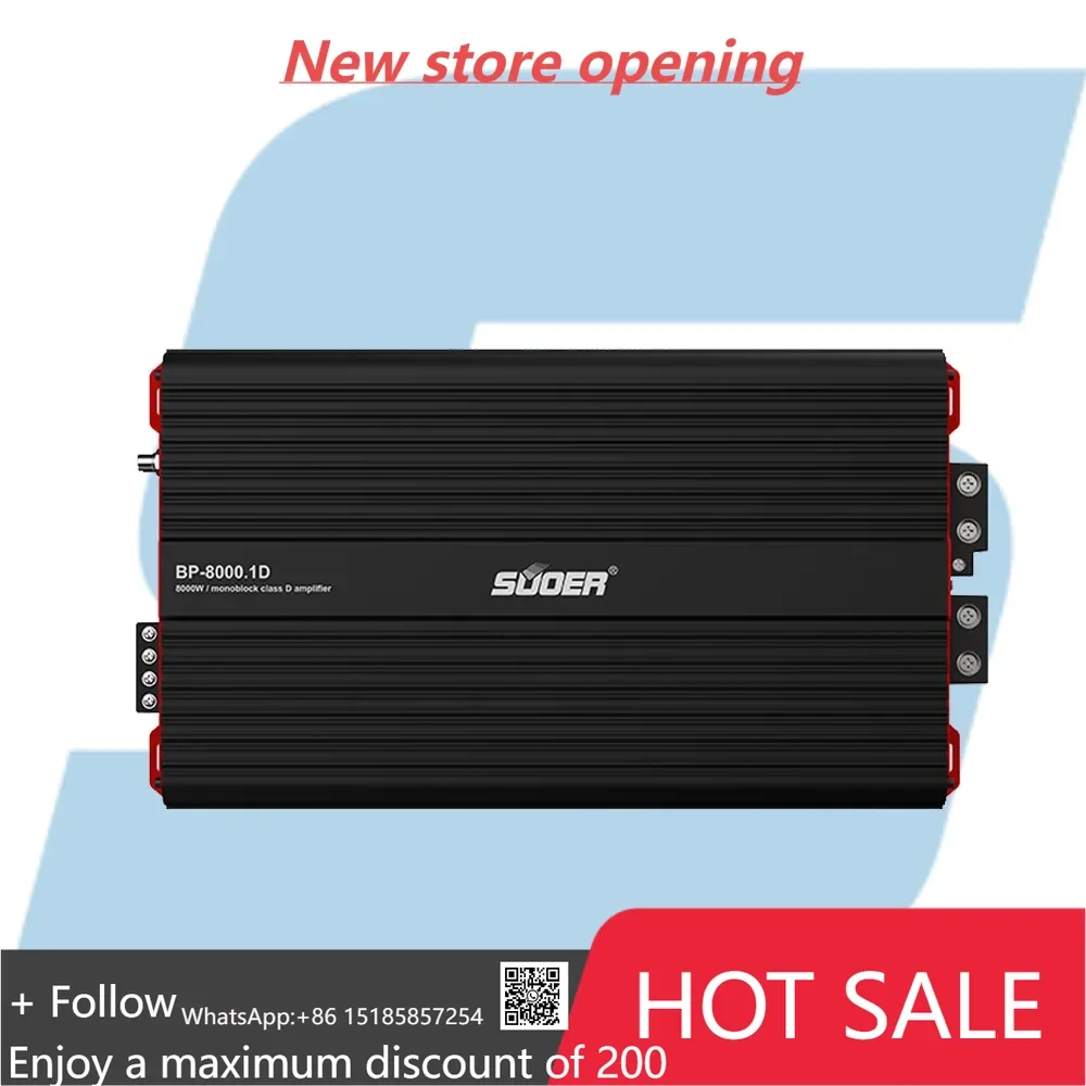 

BP-8000 24000W Monoblock Big Power rms 8000 watts car amplifier professional