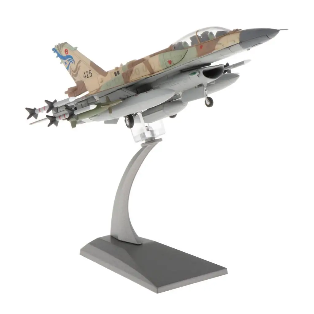 1:72 F-16I Fighting Falcon Air Plane Diecast Aviation Aircraft Diecast Model