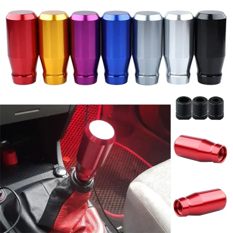

Universal 7.8cm Gear Shift Knob Stick Lever Manual Transmission Universal Car Aluminum Extended Gear Shifter Gear Head Knob