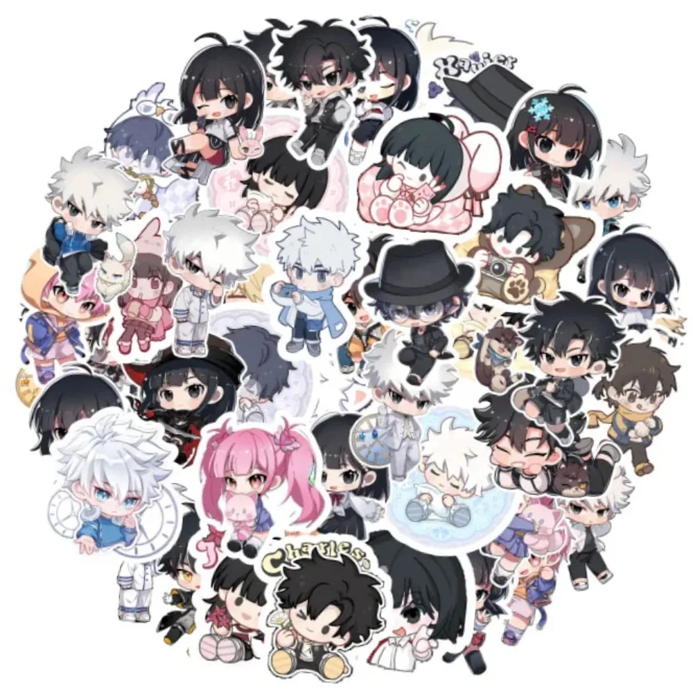 Frische Anime-Aufkleber, wasserfest, fleckenbeständig, abnehmbar, rückstandsfrei, für die Dekoration von Alltagsgegenständen