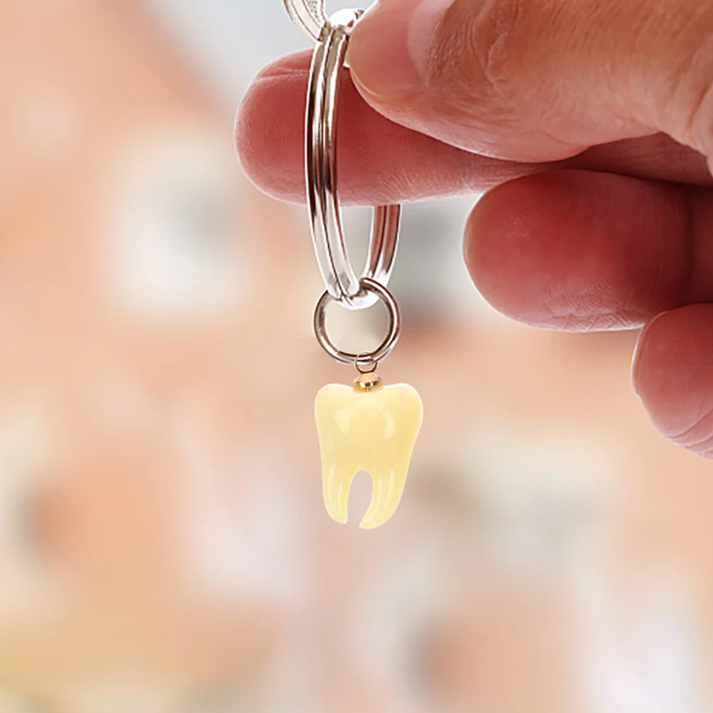 

10Pcs Small Teeth Charms for DIY Jewelry Making Realistic Resin Tooth Ornaments Pendant Accessories for Handmade Crafts Keychain