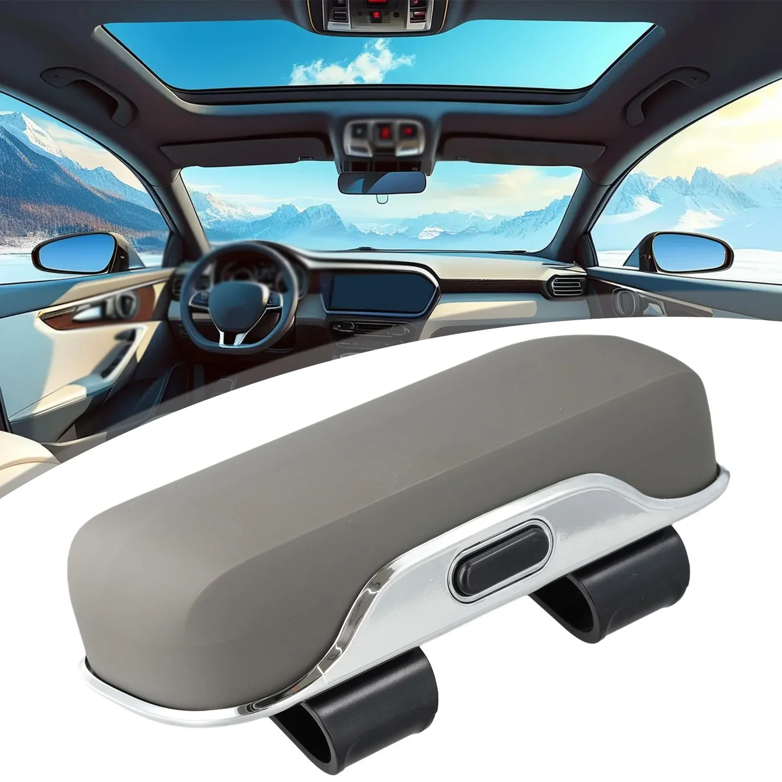 

Compact Sunglasses Box Car Glasses Case Driving Traveling Versatile Color Options Automotive Accessory 18.5*6.5*8.1cm