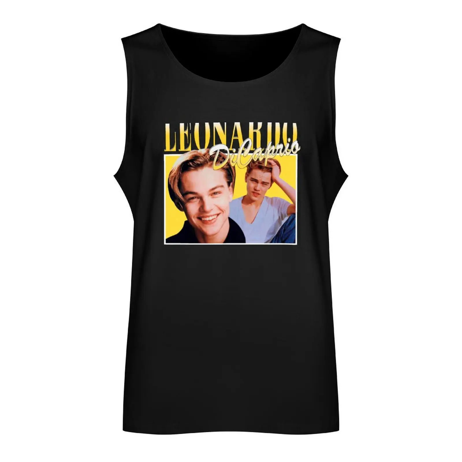 Leonardo Dicaprio Tank Top bodybuilding man cute tops Men's sleeveless