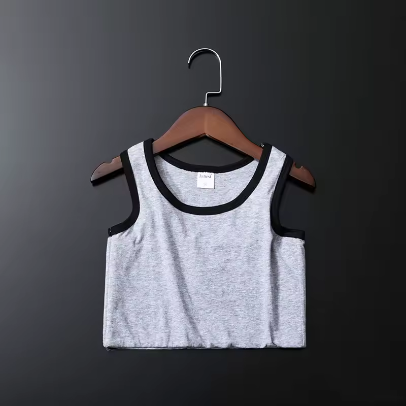 Bandage Chest Binder Tomboy Vest Top Breathable Elastic Chest Breast Binder - Image 7