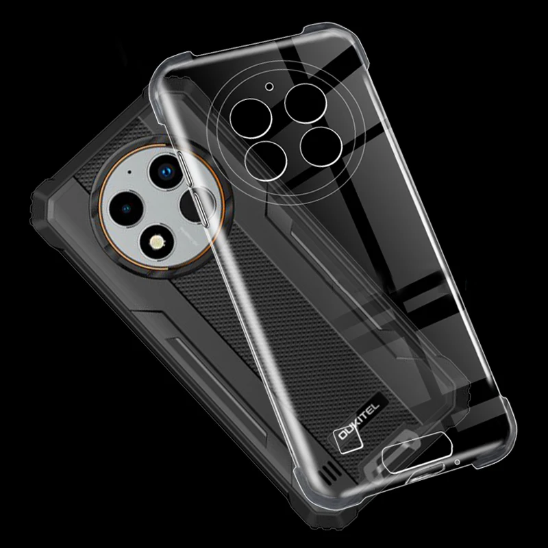 Transparante Telefoon Hoesje Voor Oukitel Wp28 Cover Ultra-Dunne Doorzichtige Zachte TPU Case Cover Voor Oukitel Wp28 Wp 28 Oukitel Funda Bumper