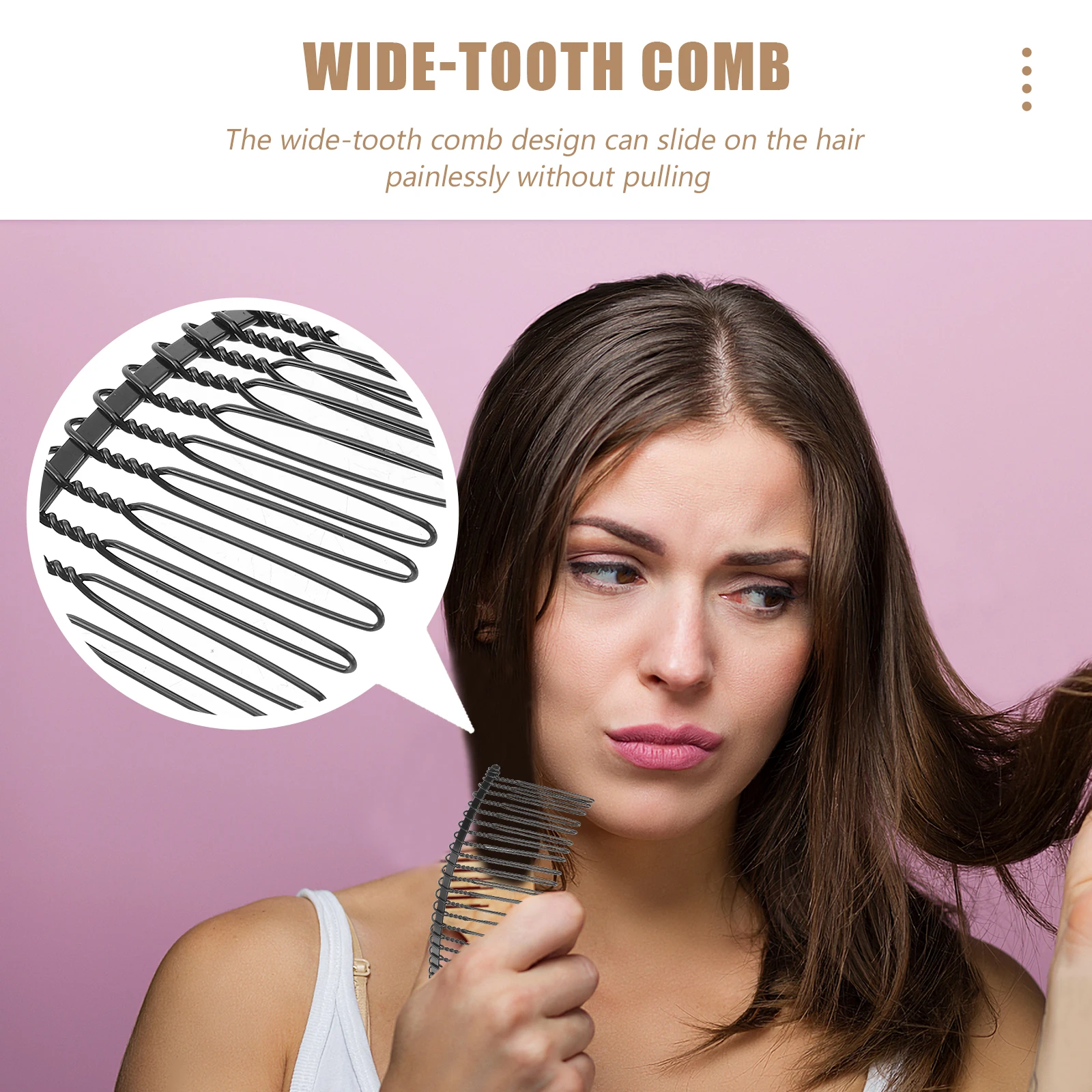 

10pcs Hair Comb Clips Vintage Metal Design Womens Wedding Accessories Simple Style Hair Decorations