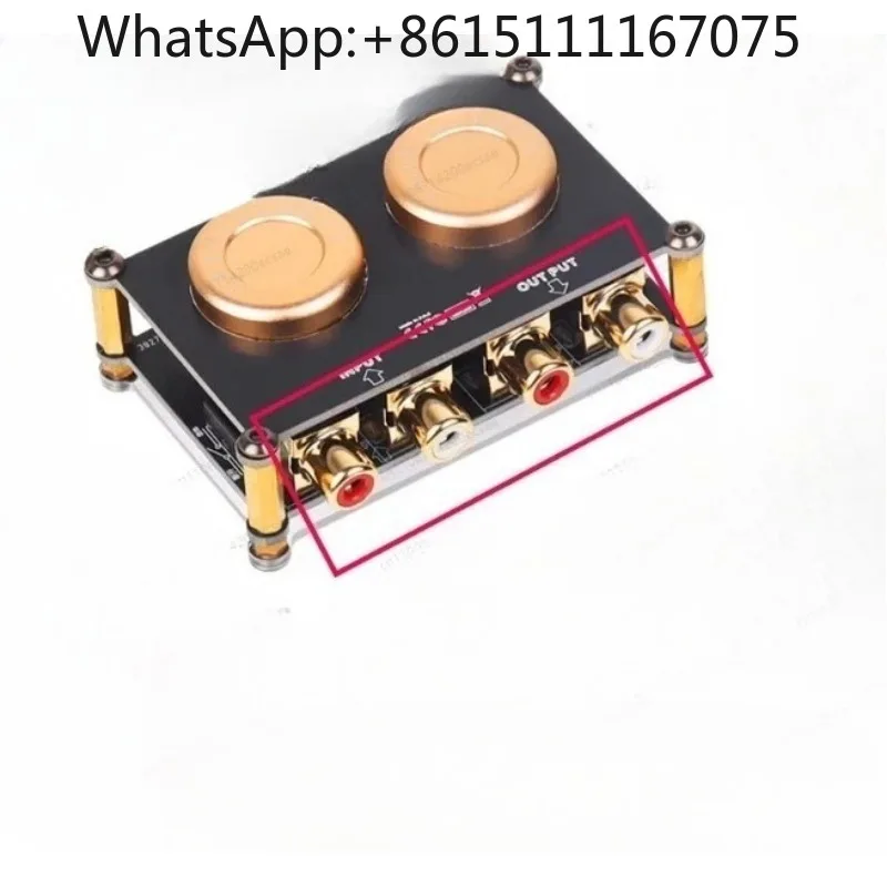 Passive Audio Signal Boost Amplifier, Audio Isolator Preamp Module for Timbre & Sound Quality Upgrade
