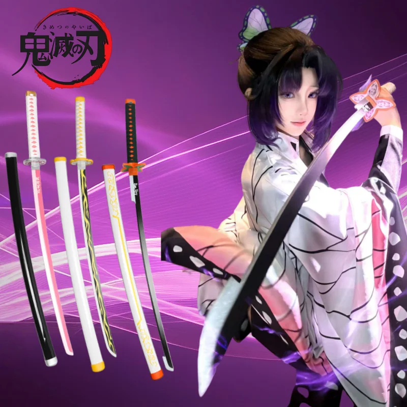 104 سنتيمتر اليابانية كاتانا سيف ساموراي ملحق شيطان القاتل كاتانا تانجيرو السيف كيميتسو لا يابا الحديد النينجا سكين تأثيري لعبة #1