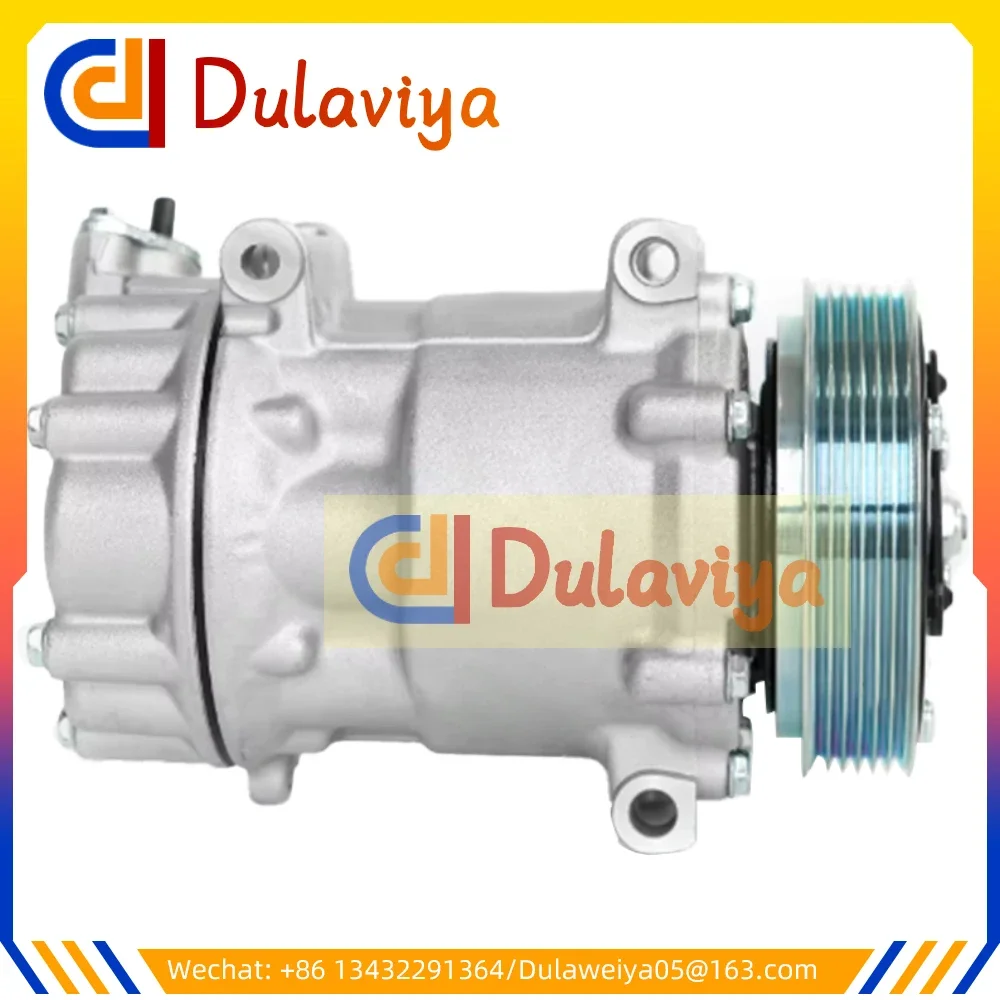 9822826880 SD7c16 AC air conditioning ac compressor for Peugeot Tepee Partner 9800839580 9800840180 9819711680