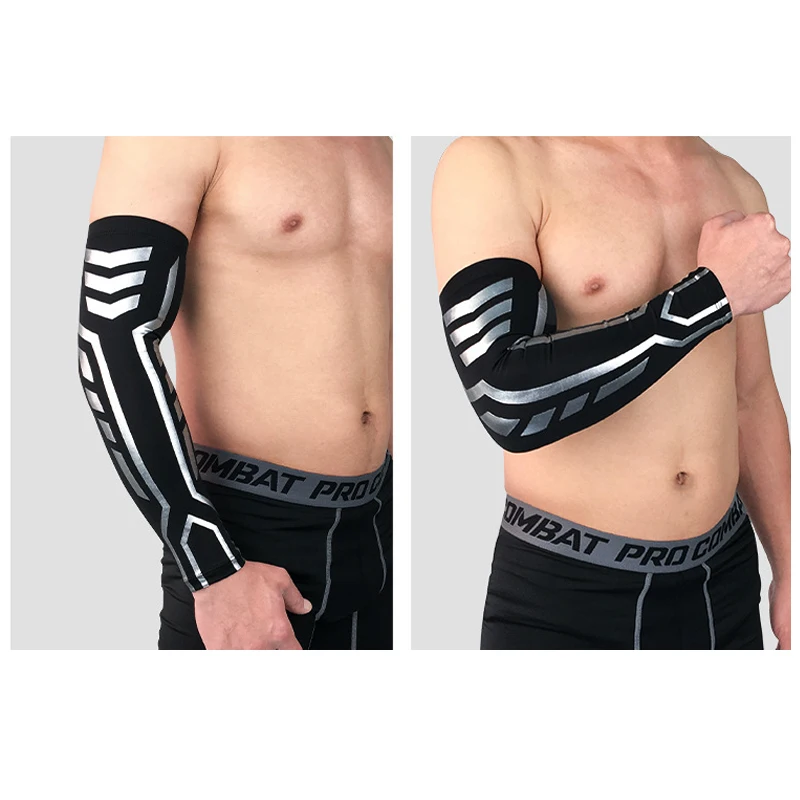 1Pcs  Sports Compression Arm Sleeve/Warmer for Running,Cycling,Running,Basketball,Football,Driving,Both for Women and Men