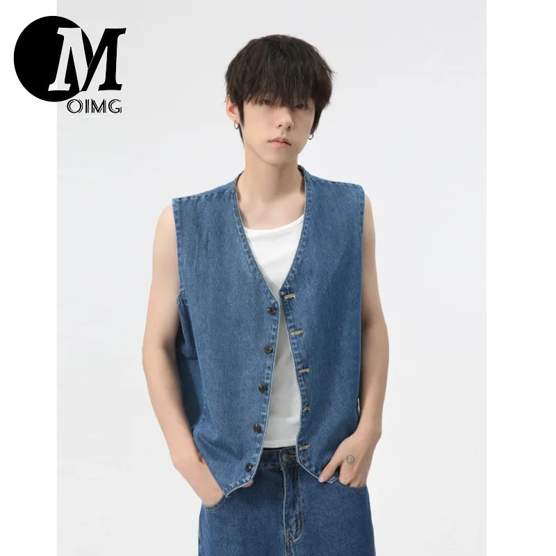 [OIMG] 2025 Summer New Fashion Small Dress Denim Vest Set Casual Trend