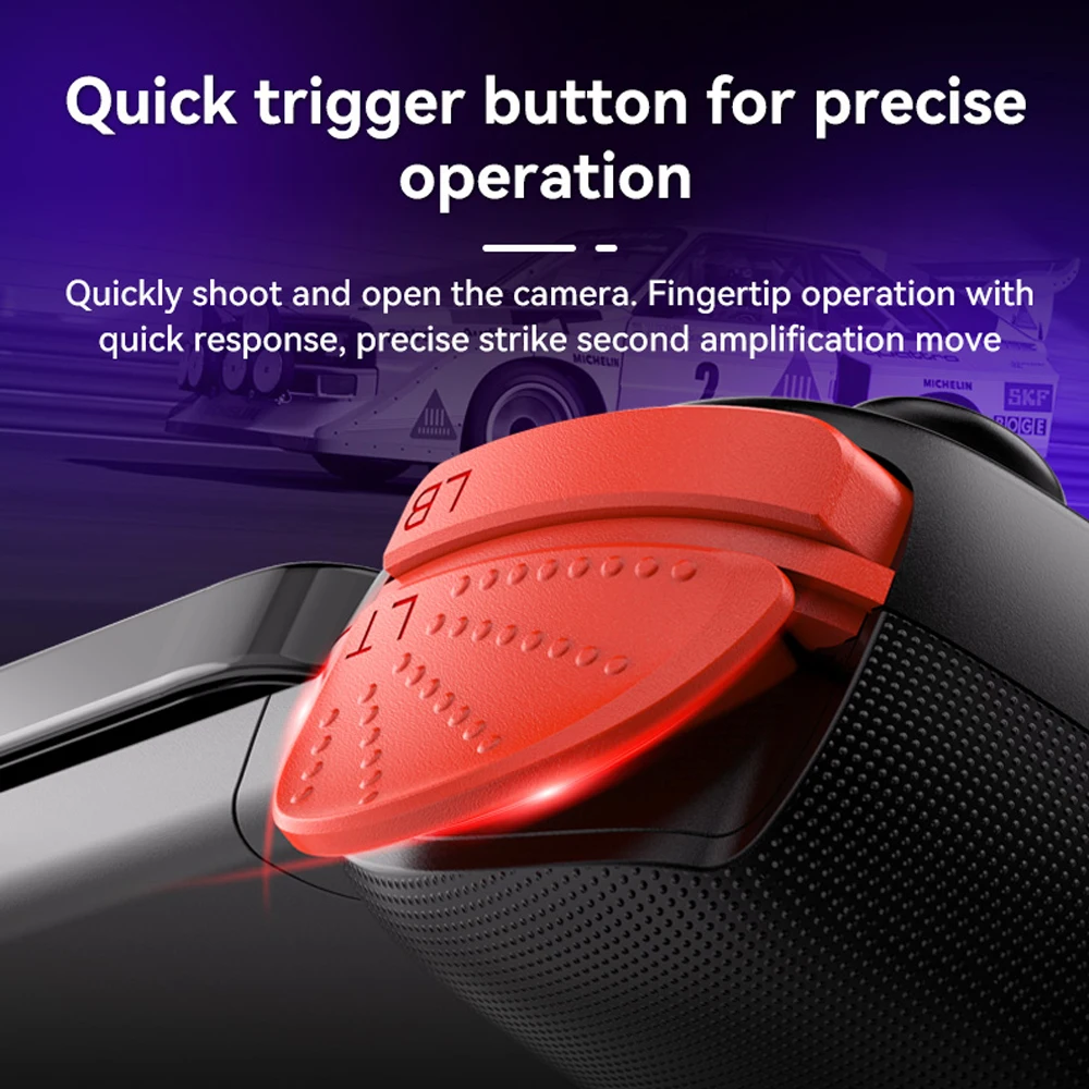 D6DP Gamepad wireless Stretching Controller di gioco allungabile Maniglia Bluetooth Pad per telefono Android Gamepad Accessori di gioco