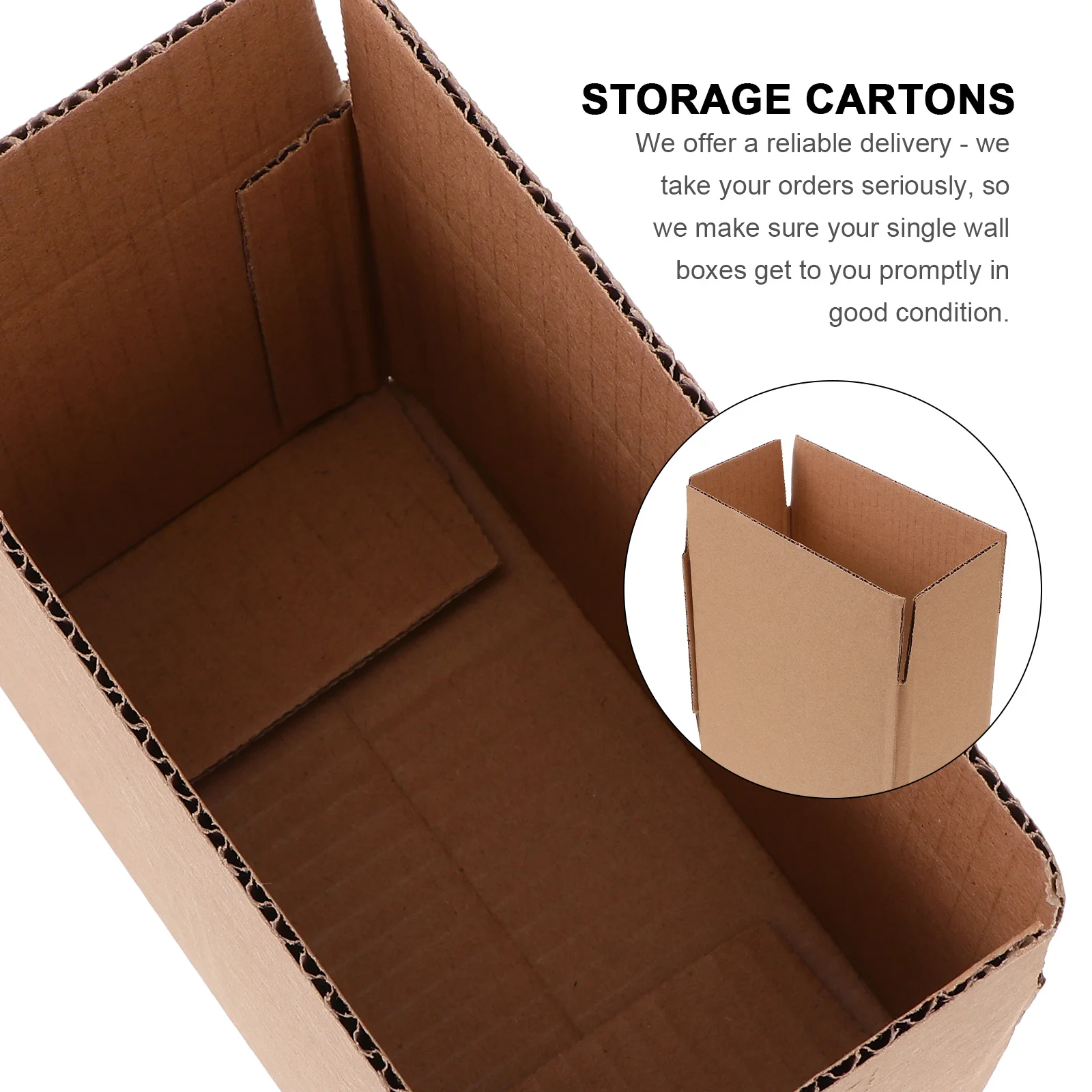 

20Pcs Small Cardboard Boxes Handy Cube Packaging Cartons Mailing Storage Kraft Eco Friendly Recyclable