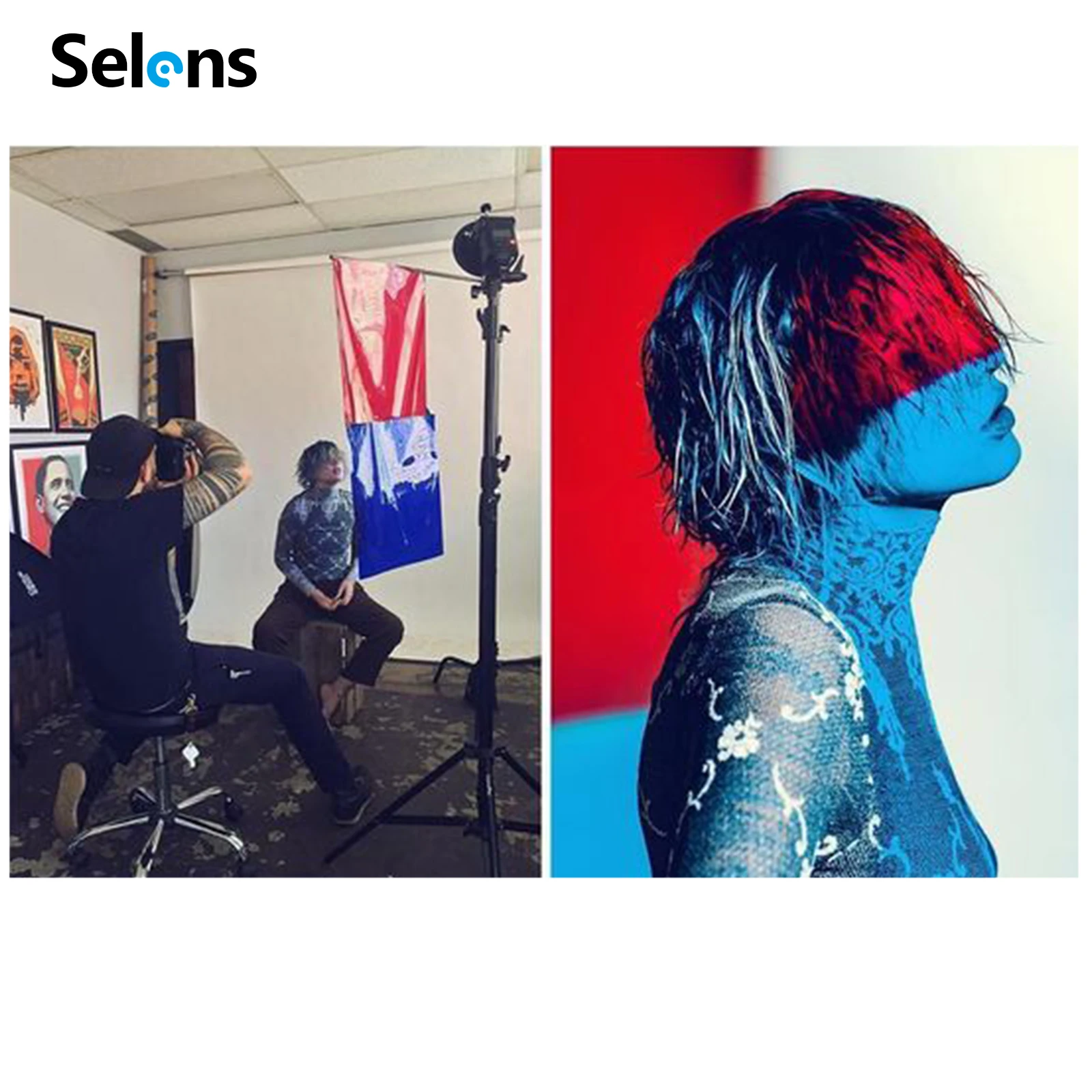 Selens 1x1m 20 لون تصفية الموا - مراجعة Photography Lighting Modifiers وسعره