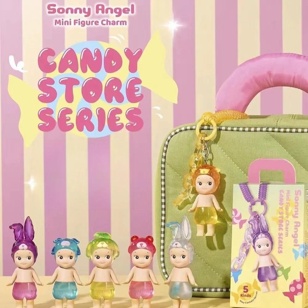 Sonny Angel Hipers Mini Figur Charme Süßigkeiten Keychai Serie Figur Schlüssel Schnalle Blind Boxen Anime Halloween Weihnachten Geheimnis Geschenk