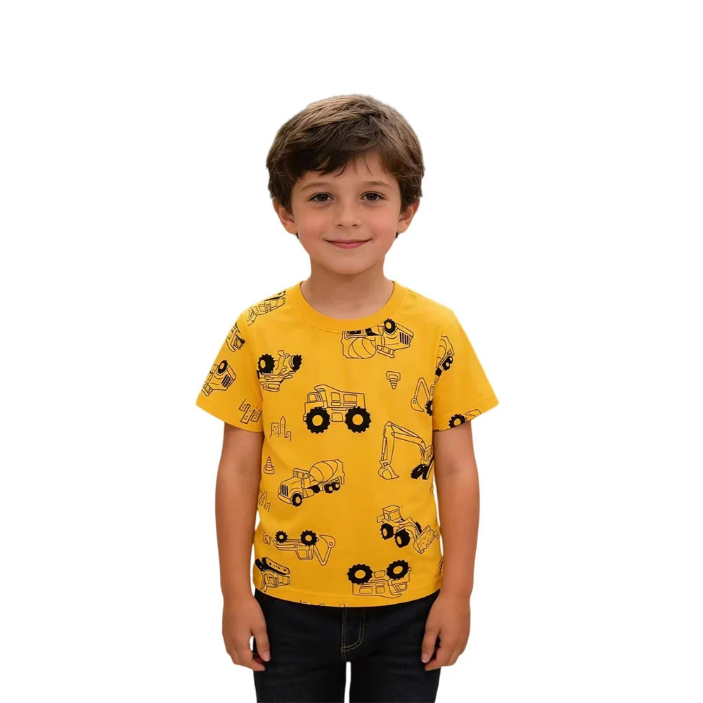 

Jumping Meters 3-7T New Style All Printed Boys Tshirts Short Sleeve Children's Clothing Summer Kids Tees Tops Cute Shirts Baby