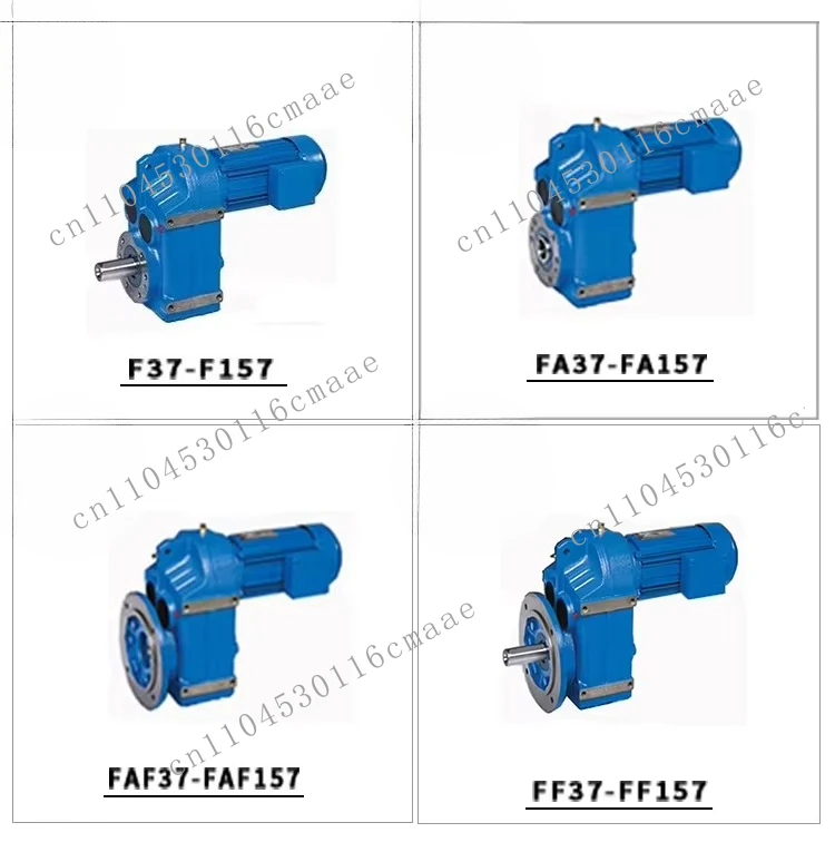 Durable F-series Parallel Reducer F77 Series 1.1kw Long-lasting Performance Spiral Gearbox Reducer