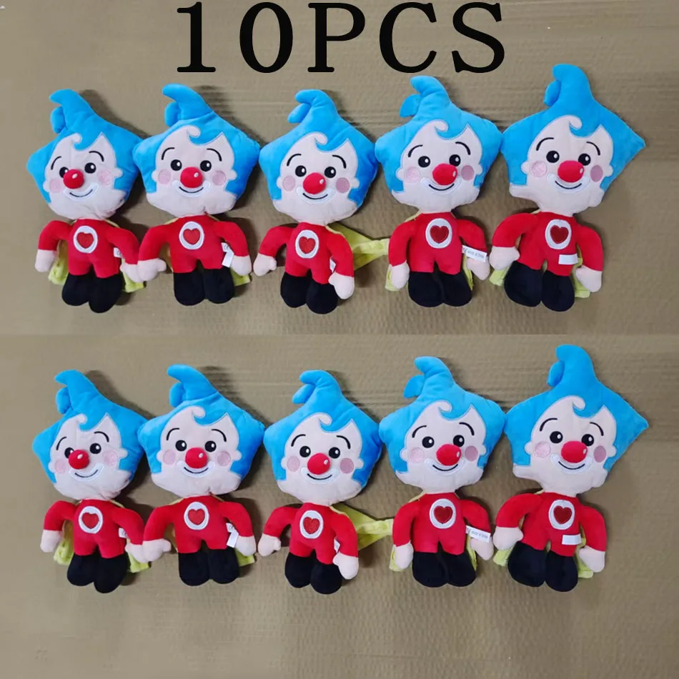 

10/20pcs Cheapest 25cm Plim Clown Plush Toy Kawaii Clown Plush Toys Doll Soft Stuffed Plush Anime Plush Birthday Gift For Kids