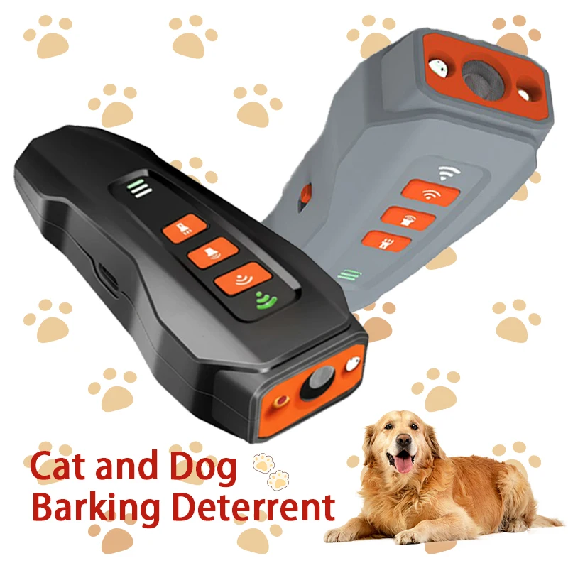High Intensity Ultrasonic LED Strobe Light with Laser Function Can be used as a flashlight Dog and Cat Barking Deterrent