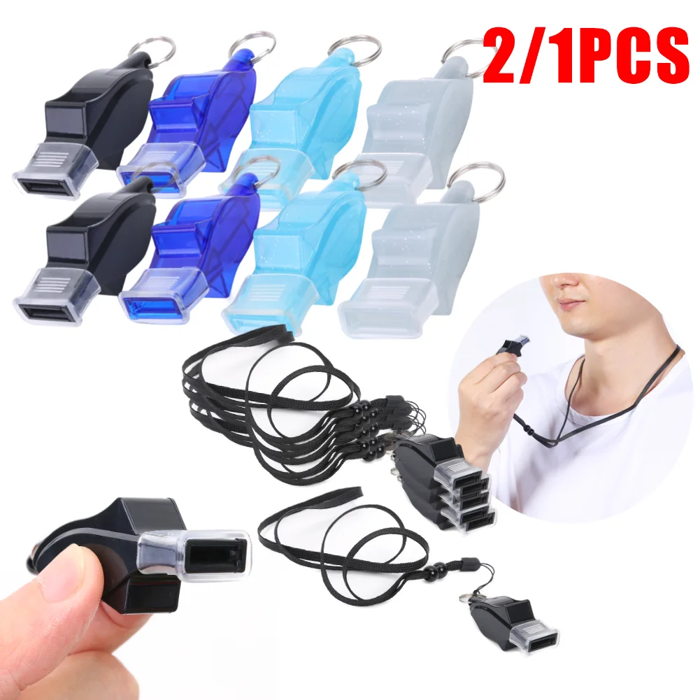 

Professional Soccer Referee Whistles Big Sound Football Whistles Seedless Plastic Whistles Basketball Whistles Coach Equipment