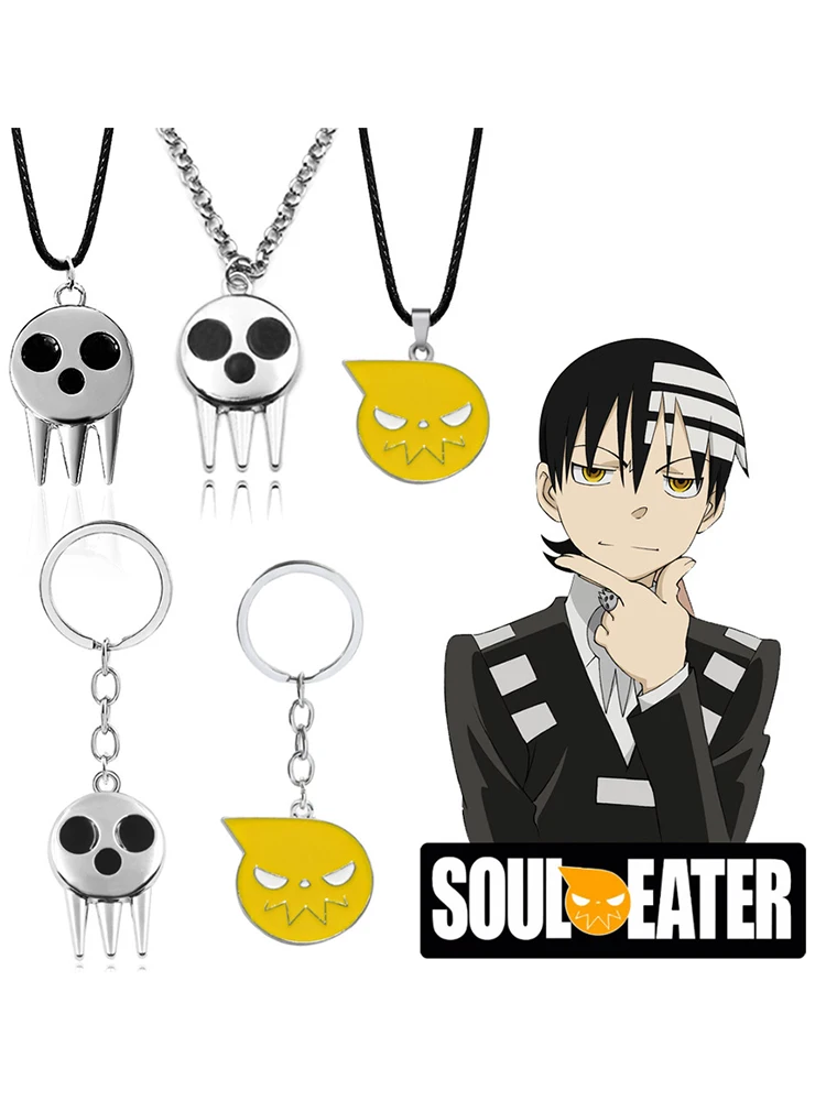 Anime Soul Eater Death the Kid Stuff Halloween Party Kostüme Zubehör DIY Schädel Schmuck Spiel Mond Sonne Pins Fans Sammlung – Detail 1