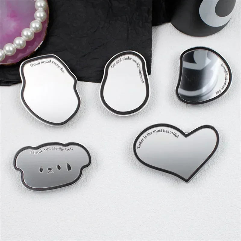 Ins Mobile Phone Holder Cosmetic Mirror Support Ins Extension Frame Finger Bracket Stand Universal Fold Mobile Phone Bracket