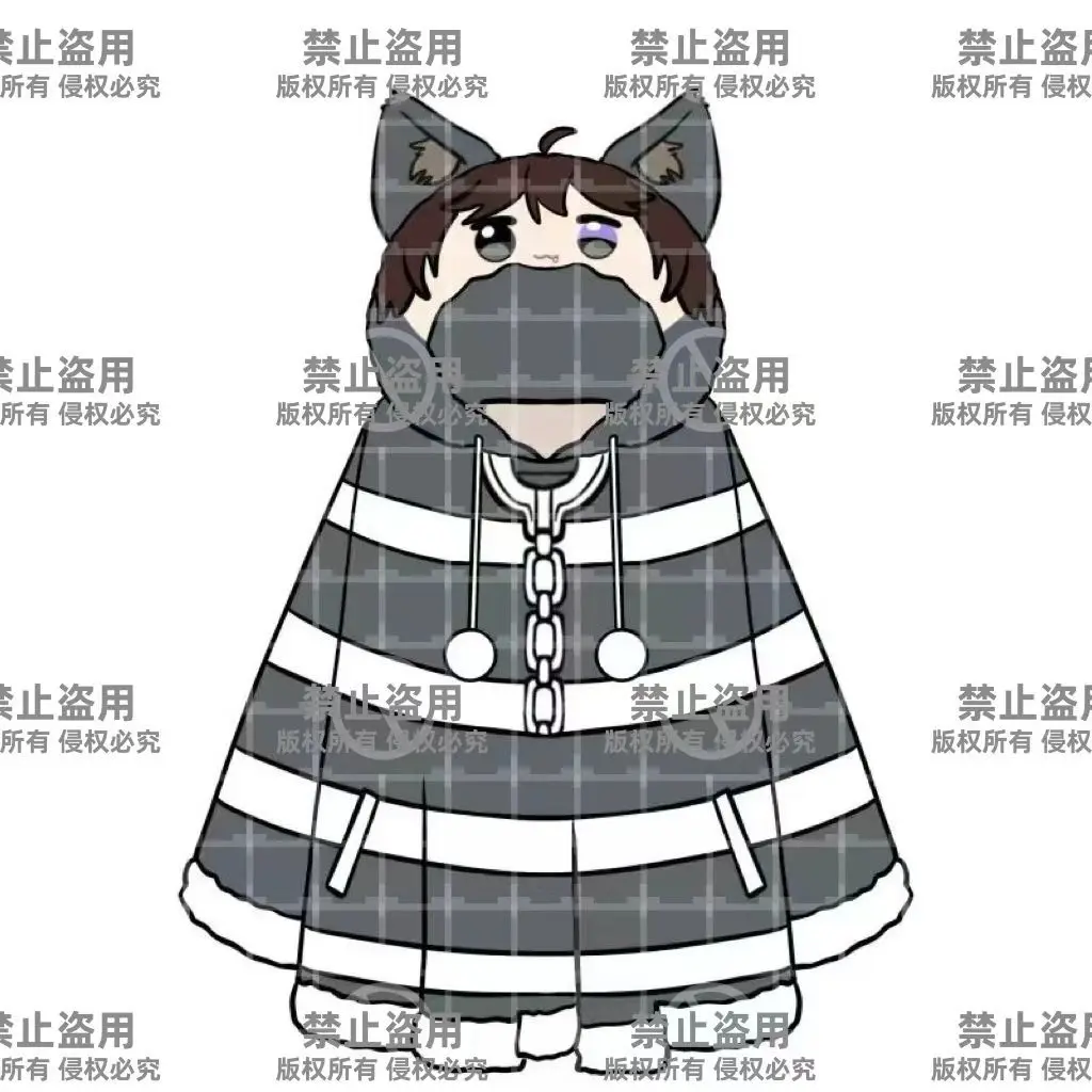 Game Anime Identity V Cloak Cape Hooded Coat Cosplay Luca Balsa Costumes Cos Clothes