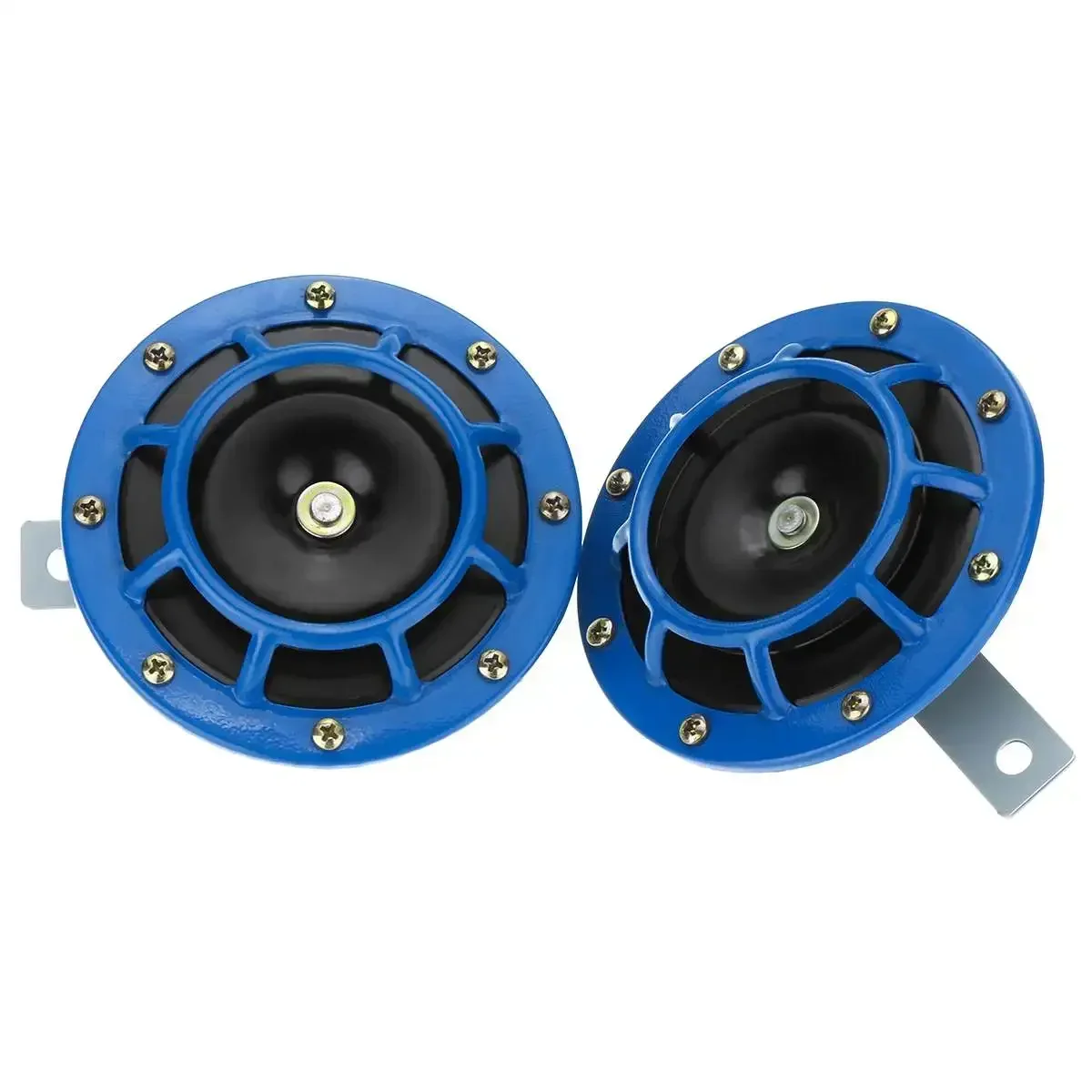 Universal 12V 139DB Grille Mount Twin Super Tone Electric Car Horn Siren Dual Tone Electric Pump Loud Air Horn