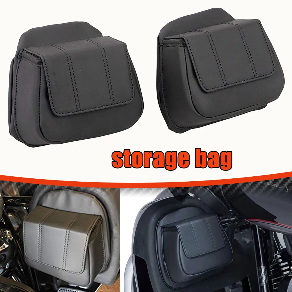 

Кожаные гетры, пара мотоциклетных обтекателей, сумки для хранения на лобовом стекле, органайзер, туристические модели Harley, аксессуары для байкерского снаряжения