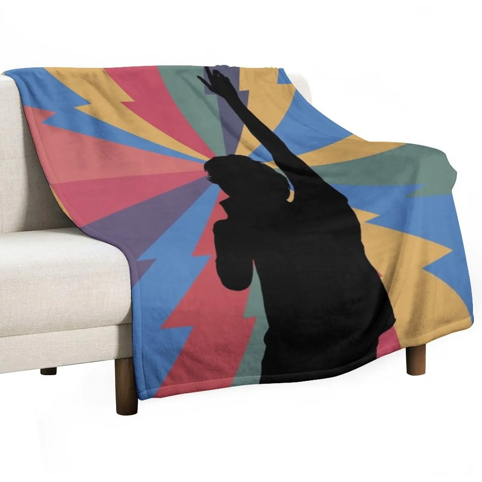 just hold on Throw Blanket All Season Lightweight Soft Blanket for Bed