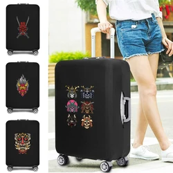 2022 Luggage Cover Dustproof Protective Travel Suitcase Cover for 18-32 Inch Trolley Bag Case Monster Print Travel Accessories