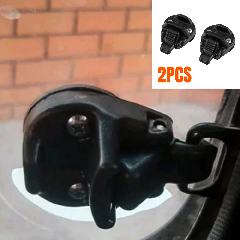 

2Pcs Car Door Window Glass Lock Buckle Clips Accessories for Mitsubishi Pajero Montero Mk2 MKII V31 V32 V33 V43 V45 1991-1999